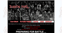 Desktop Screenshot of icedogfans.com
